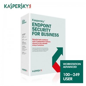 [Kaspersky]카스퍼스키 Kaspersky Endpoint Security for Workstation Advanced100~249 User 1년 신규/갱신 KSC(중앙관리무상제공)